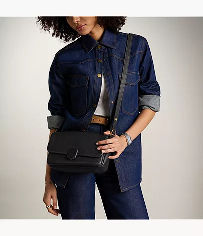 Lennox Leather Convertible Shoulder Bag