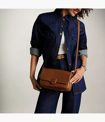 Lennox Leather Convertible Shoulder Bag