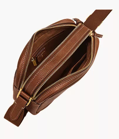 Danni Leather Crossbody Bag