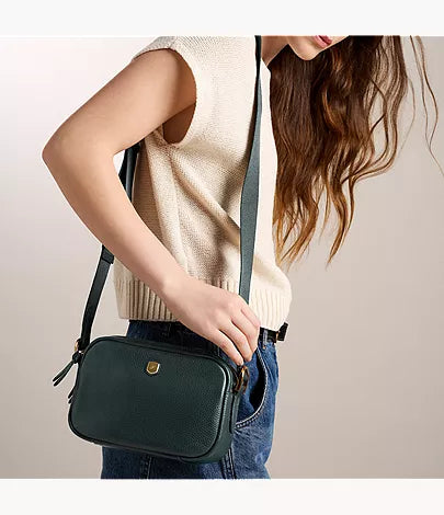 Danni Leather Crossbody Bag