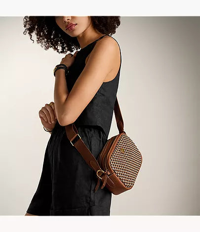 Danni Leather Crossbody Bag