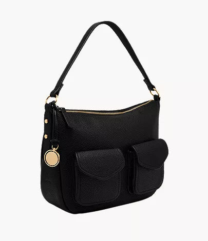 Jolie Leather Cargo Crossbody Bag