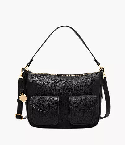 Jolie Leather Cargo Crossbody Bag