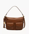 Jolie Leather Cargo Crossbody Bag