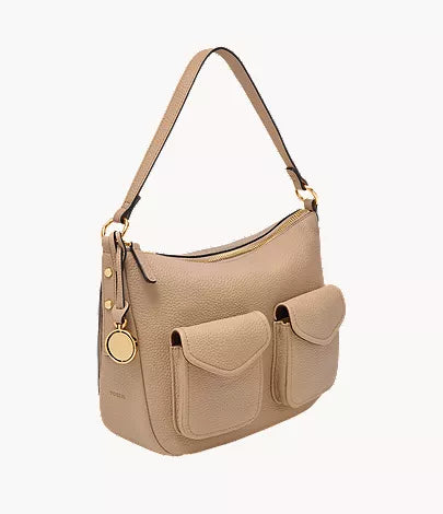 Jolie Leather Cargo Crossbody Bag