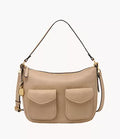 Jolie Leather Cargo Crossbody Bag
