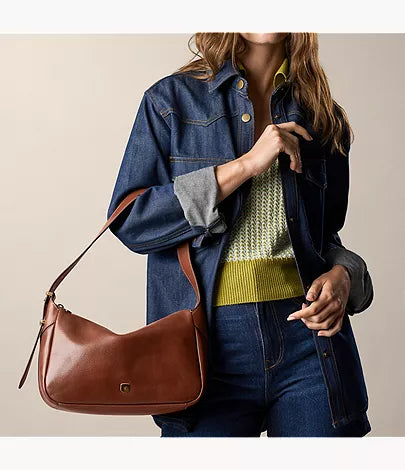 Dillon Leather Shoulder Bag