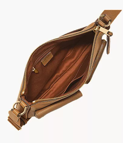 Maysen Leather Cargo Crossbody Bag