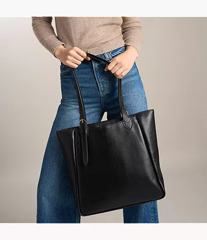 Evie Leather Tote