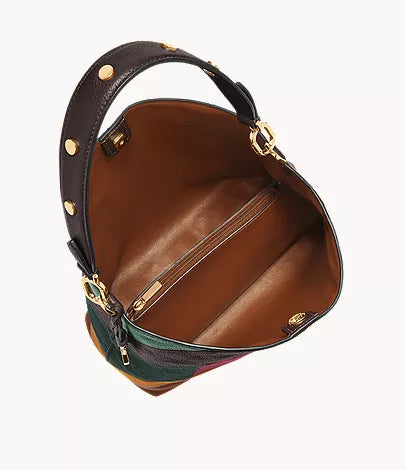 Jessie Leather Bucket Shoulder Bag