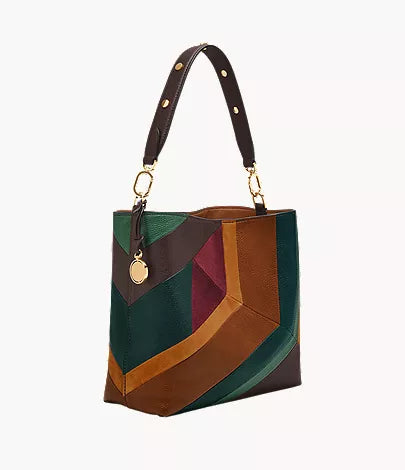 Jessie Leather Bucket Shoulder Bag