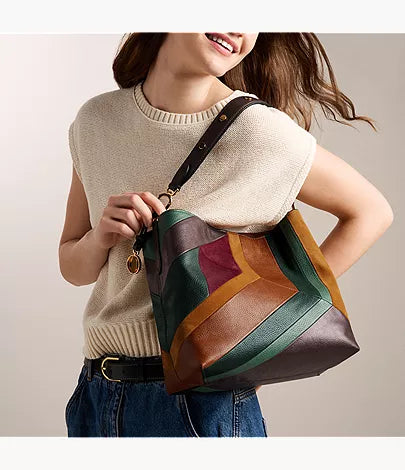 Jessie Leather Bucket Shoulder Bag