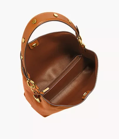 Jessie Leather Bucket Shoulder Bag