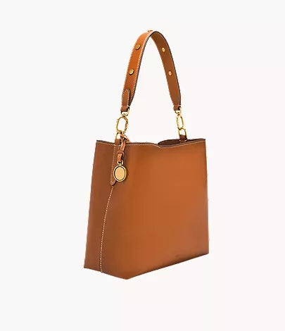 Jessie Leather Bucket Shoulder Bag