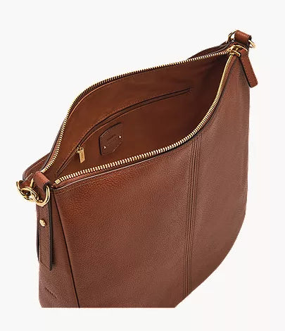 Jolie Leather Hobo Bag