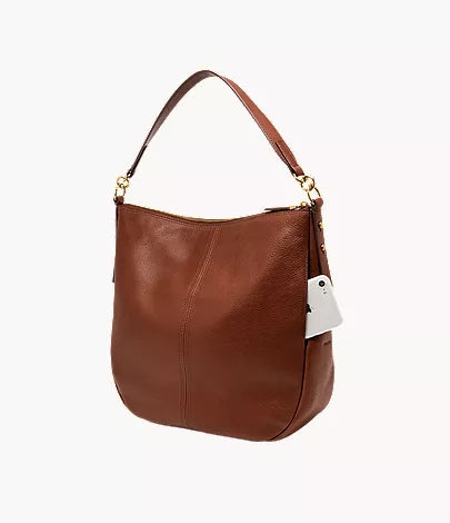 Jolie Leather Hobo Bag