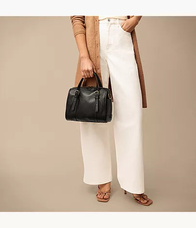 Carlie Leather Satchel