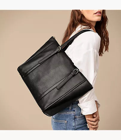 Carlie Leather Tote