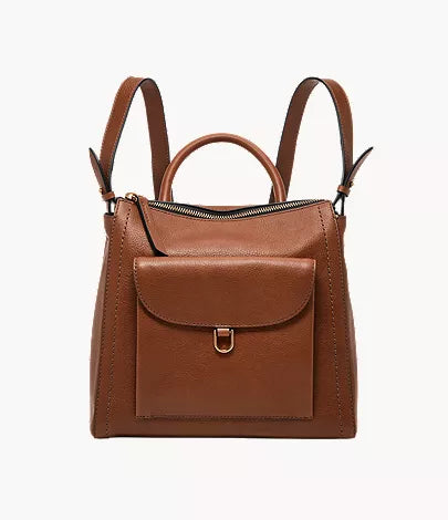 Parker Leather Small Backpack