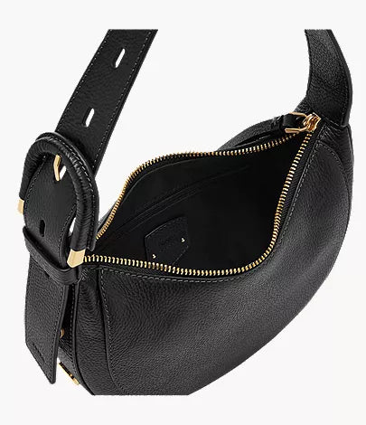 Harwell Leather Crescent Bag