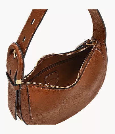 Harwell Leather Crescent Bag